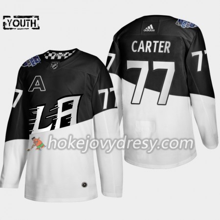 Dětské Hokejový Dres Los Angeles Kings Jeff Carter 77 Adidas 2020 Stadium Series Authentic